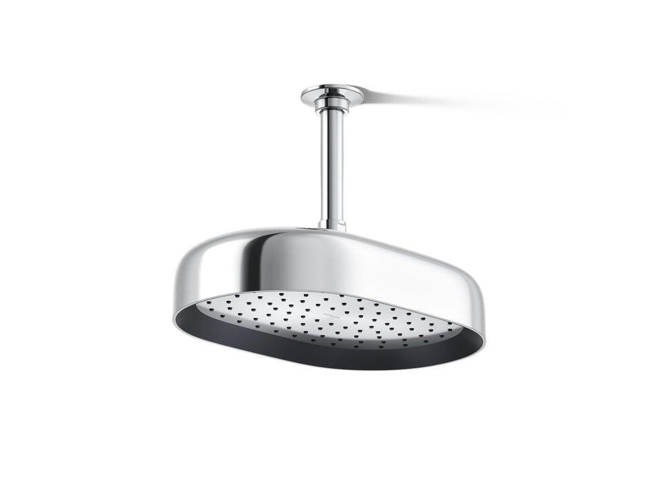 KOHLER K-26293-G Statement Oblong 12" single-function rainhead, 1.75 gpm