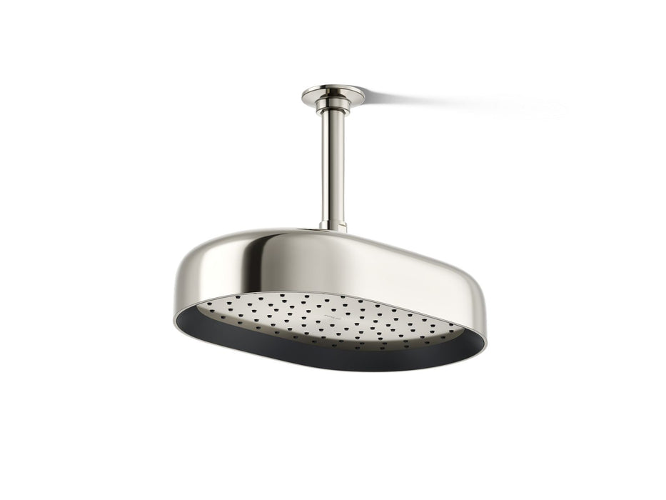 KOHLER K-26293-G Statement Oblong 12" single-function rainhead, 1.75 gpm