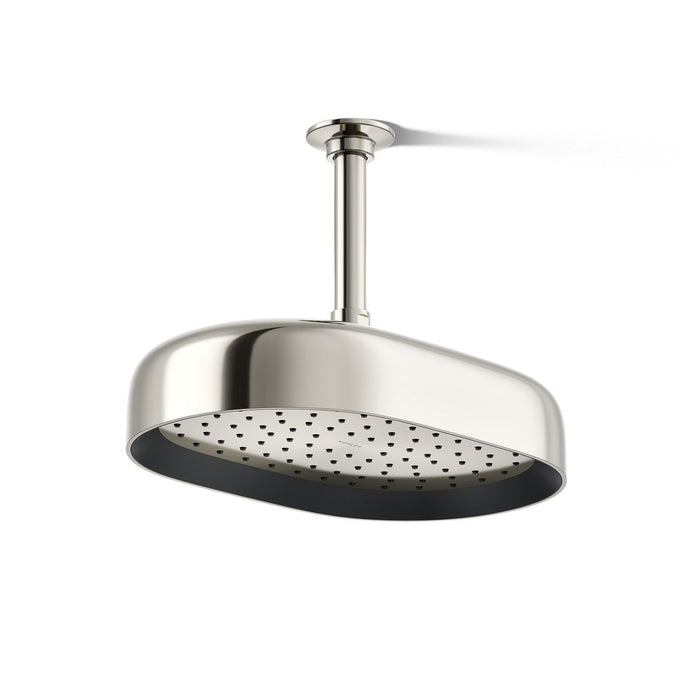 KOHLER K-26293-G Statement Oblong 12" single-function rainhead, 1.75 gpm