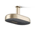 KOHLER K-26295 Statement Oblong 14" Two-function Rainhead, 2.5 GPM, vibrant brushed bronze - view 3