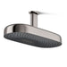 KOHLER K-26297 Statement Oblong 18" Two-function Rainhead, 2.5 GPM, vibrant titanium