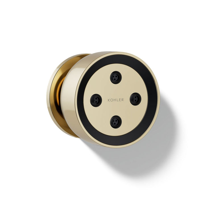 KOHLER K-26299-G Statement Round single-function body spray, 1.75 gpm, vibrant french gold - view 4
