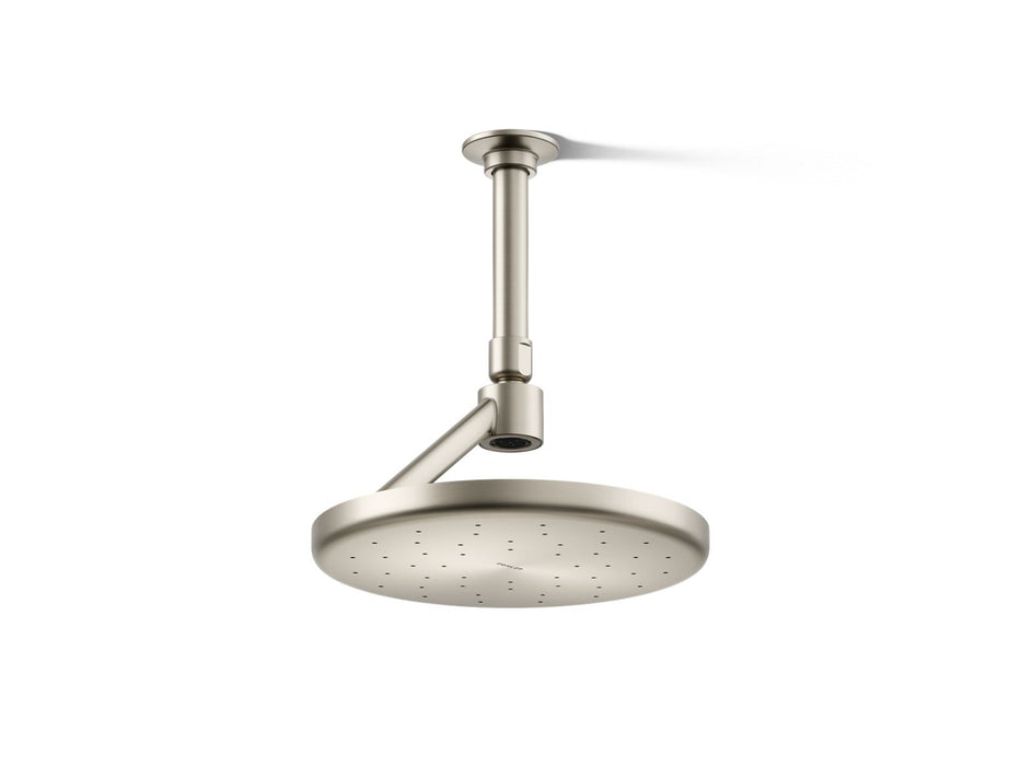 KOHLER K-26301-G Statement Open Rain iconic round 9" single-function rainhead, 1.75 gpm, vibrant brushed nickel