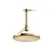 KOHLER K-26301-G Statement Open Rain iconic round 9" single-function rainhead, 1.75 gpm, vibrant french gold - view 3