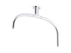 KOHLER K-26305 Statement Ceiling-mount single-function dual rainhead arm, polished chrome