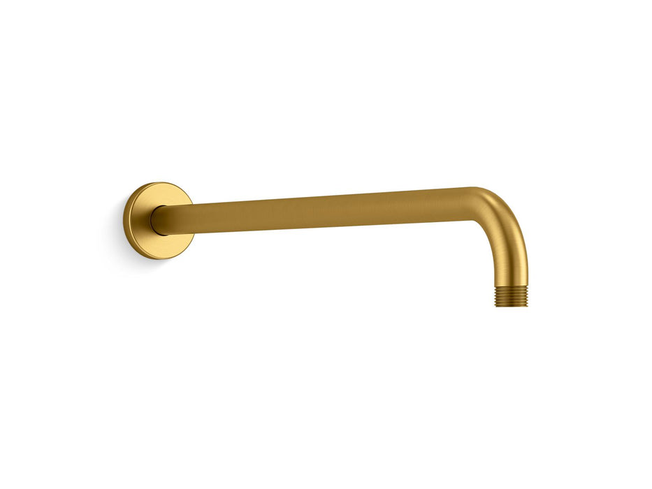 KOHLER K-26307 Statement 19" wall-mount single-function rainhead arm and flange