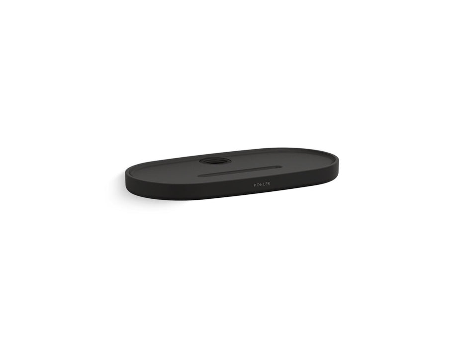 KOHLER K-26317 Statement Slidebar shelf, matte black