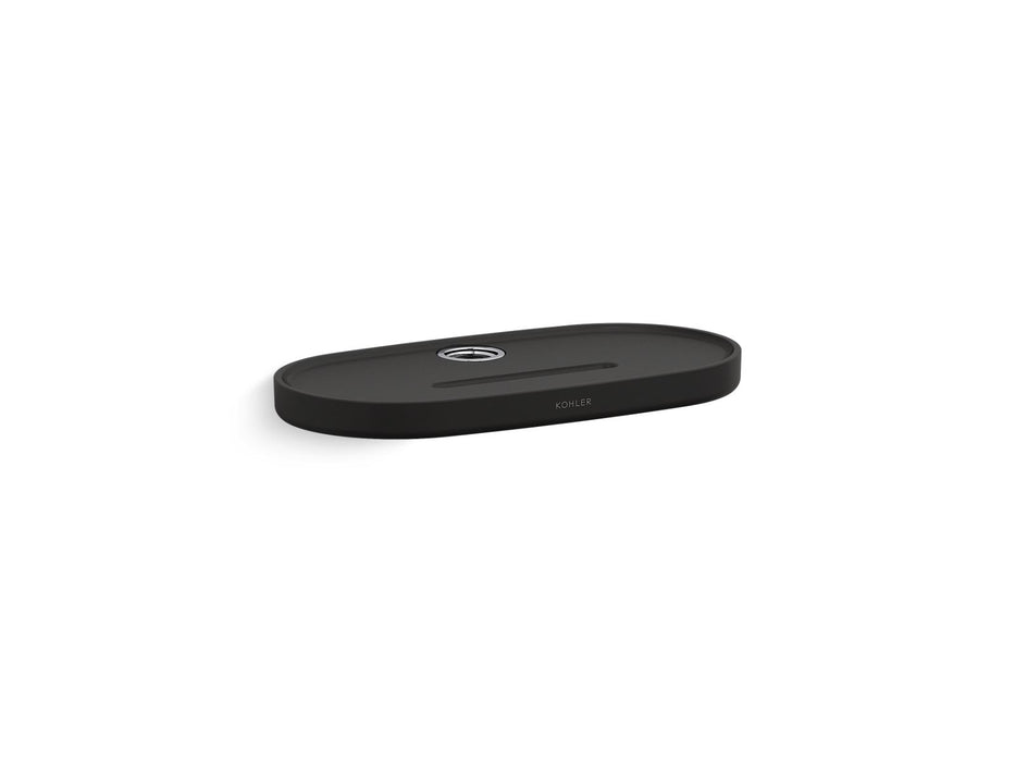 KOHLER K-26317 Statement Slidebar shelf, polished chrome