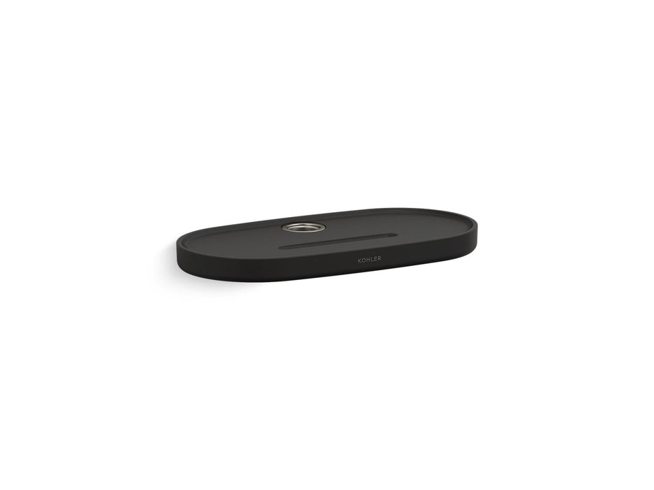 KOHLER K-26317 Statement Slidebar shelf, vibrant brushed nickel