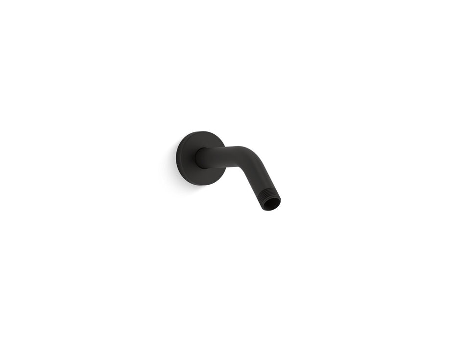KOHLER K-26318 Statement Shower arm and flange, matte black
