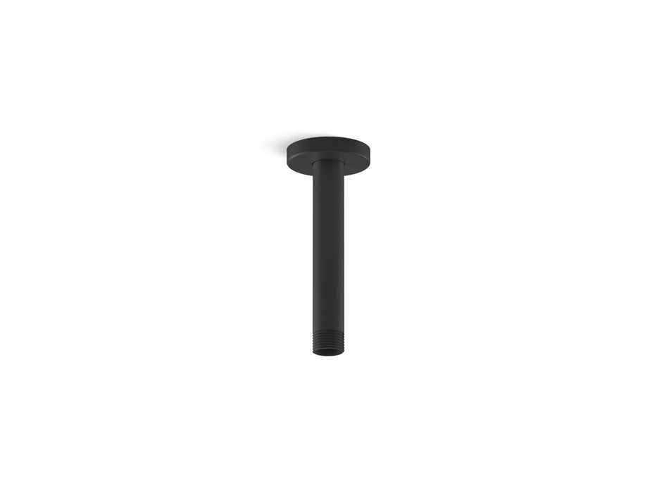 KOHLER K-26320 Statement 6" ceiling-mount single-function rainhead arm and flange