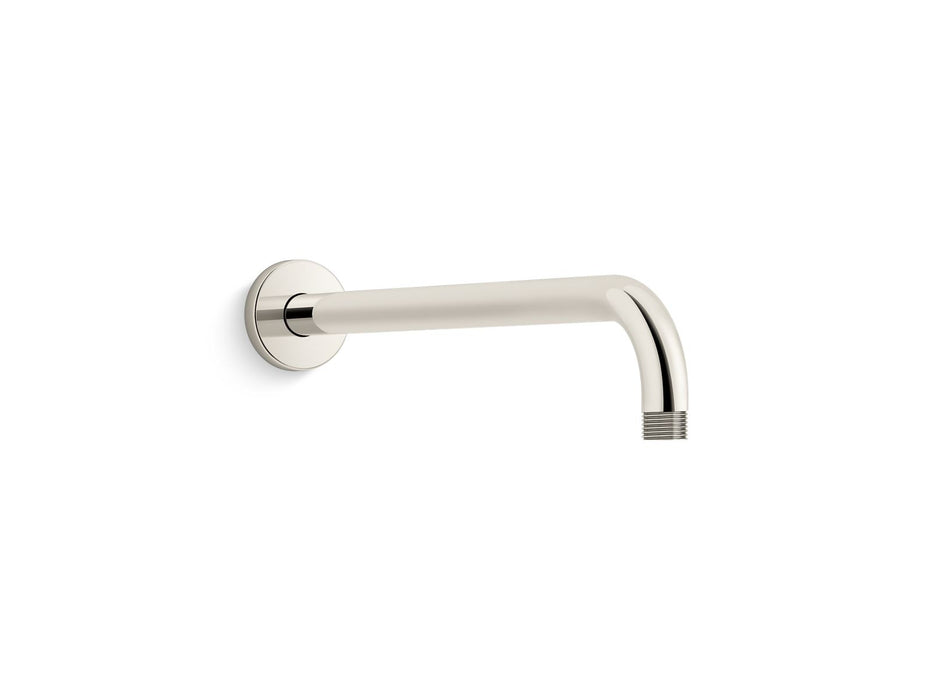 KOHLER K-26322 Statement 15-1/2" wall-mount single-function rainhead arm and flange