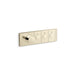 KOHLER K-26347-9 Anthem Three-outlet recessed mechanical thermostatic valve control, vibrant french gold
