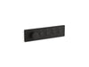 KOHLER K-26348-9 Anthem Four-outlet recessed mechanical thermostatic valve control, matte black