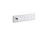 KOHLER K-26348-9 Anthem Four-outlet recessed mechanical thermostatic valve control, polished chrome