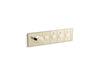 KOHLER K-26348-9 Anthem Four-outlet recessed mechanical thermostatic valve control, vibrant french gold