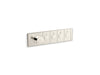 KOHLER K-26348-9 Anthem Four-outlet recessed mechanical thermostatic valve control, vibrant polished nickel