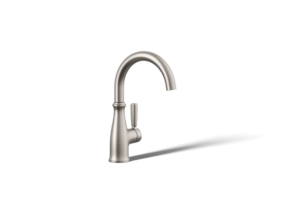 KOHLER K-26367 Traditional Beverage faucet, vibrant stainless