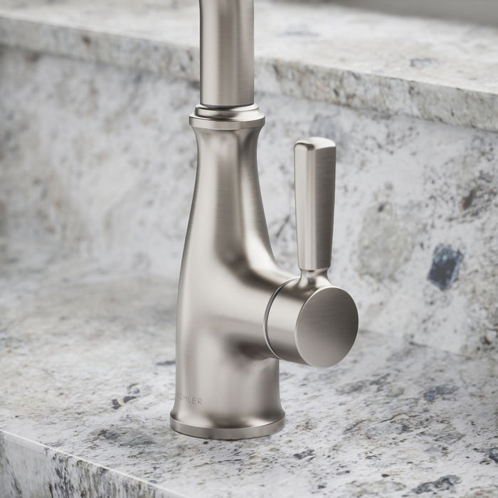 KOHLER K-26367 Traditional Beverage faucet, vibrant stainless - view 4