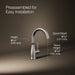 KOHLER K-26367 Traditional Beverage faucet, vibrant stainless - view 5