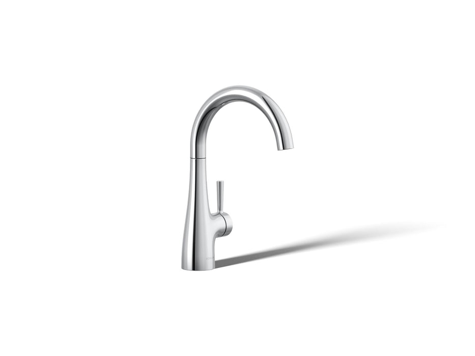 KOHLER K-26368 Transitional Beverage faucet, polished chrome