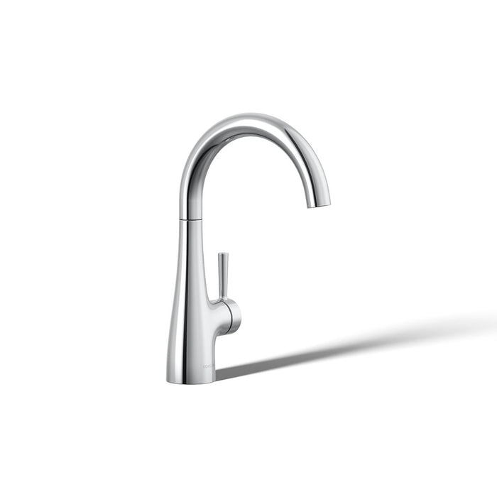 KOHLER K-26368 Transitional Beverage faucet, polished chrome - view 3
