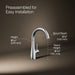 KOHLER K-26368 Transitional Beverage faucet, polished chrome - view 5
