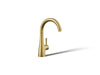 KOHLER K-26368 Transitional Beverage faucet, vibrant brushed moderne brass