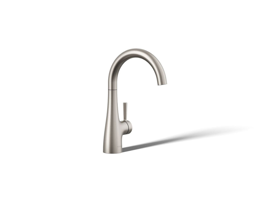 KOHLER K-26368 Transitional Beverage faucet, vibrant stainless