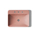 KOHLER K-2660-8 Vox 23" Rectangular Vessel Bathroom Sink, 150th peachblow - view 2