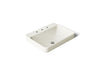 KOHLER K-2660-8 Vox 23" Rectangular Vessel Bathroom Sink, biscuit