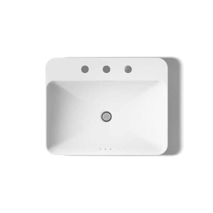 KOHLER K-2660-8 Vox 23" Rectangular Vessel Bathroom Sink