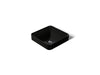 KOHLER K-2661 Vox 16-1/4" square vessel bathroom sink, black black