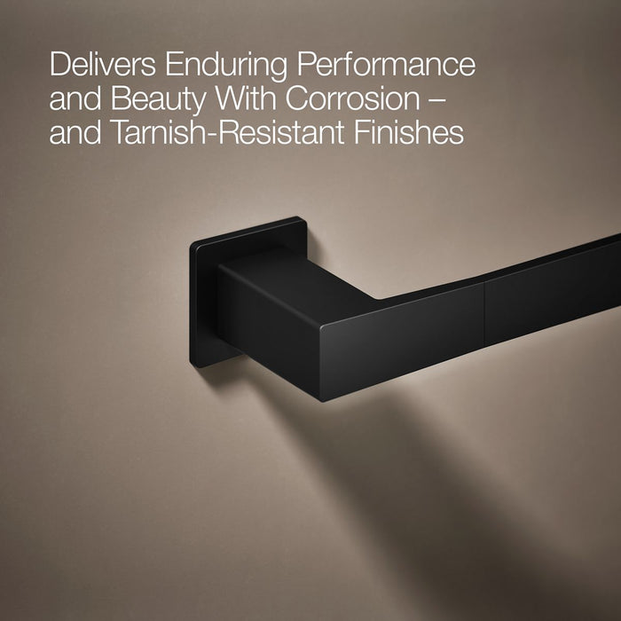 KOHLER K-26633 Honesty 18" towel bar, matte black - view 5
