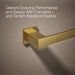 KOHLER K-26633 Honesty 18" towel bar, vibrant brushed moderne brass - view 5