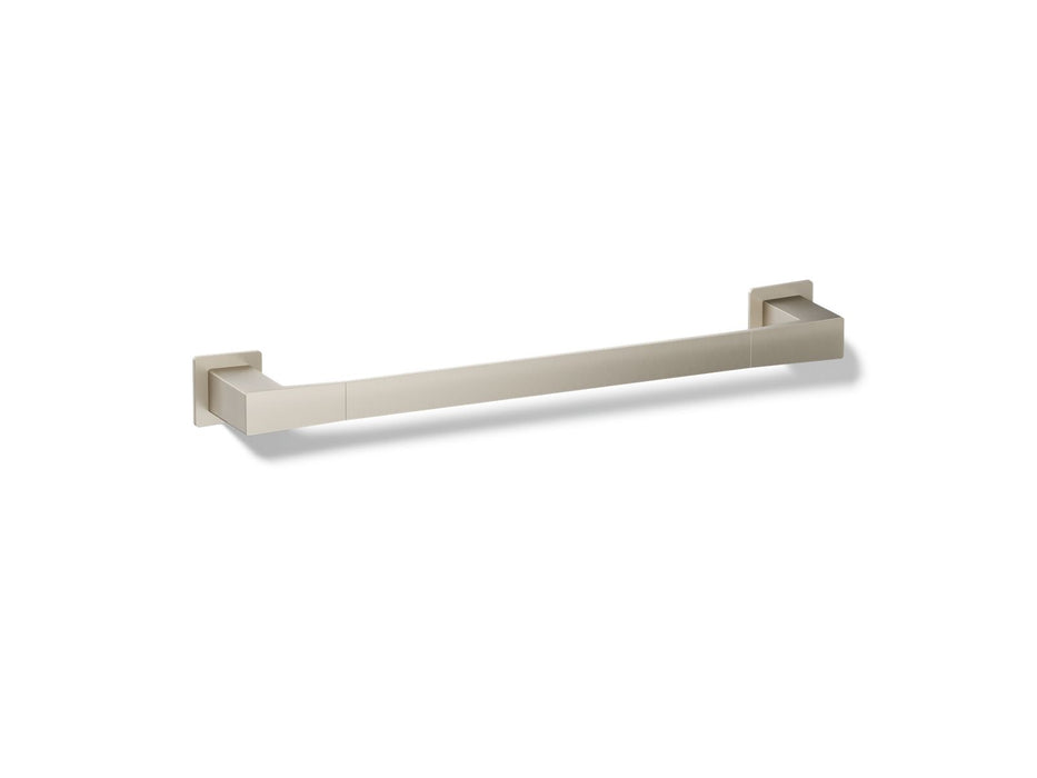 KOHLER K-26633 Honesty 18" towel bar, vibrant brushed nickel
