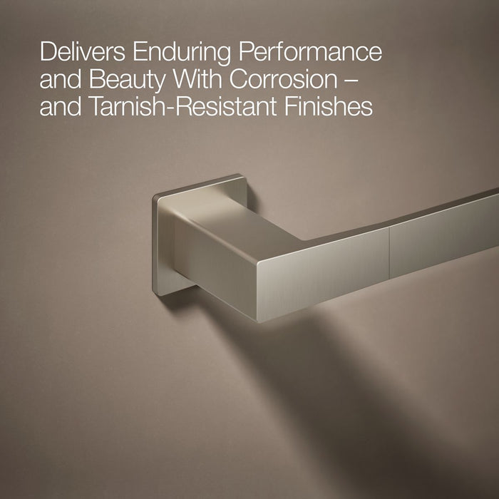 KOHLER K-26634 Honesty 24" towel bar, vibrant brushed nickel - view 5
