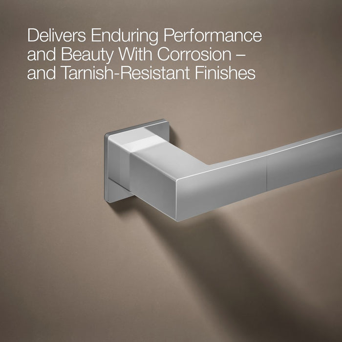 KOHLER K-26635 Honesty 12" towel bar, polished chrome - view 5