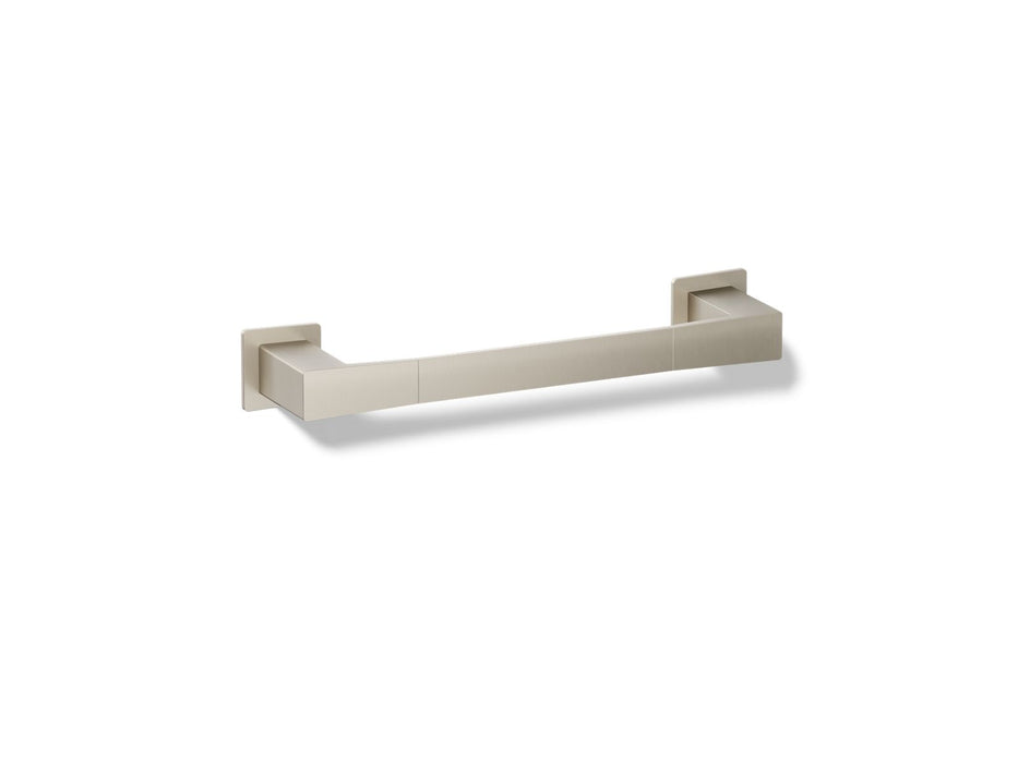 KOHLER K-26635 Honesty 12" towel bar, vibrant brushed nickel