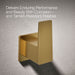 KOHLER K-26636 Honesty Robe hook, vibrant brushed moderne brass - view 5