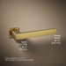 KOHLER K-26637 Honesty Towel arm, vibrant brushed moderne brass - view 5