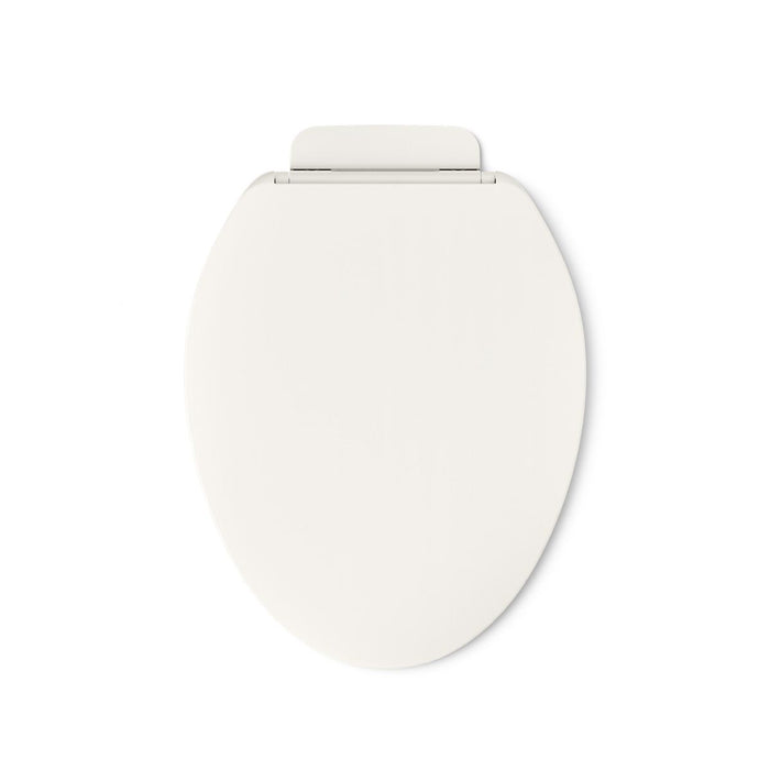 KOHLER K-26801 Impro ReadyLatch Quiet-Close elongated toilet seat, biscuit - view 2