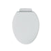 KOHLER K-26801 Impro ReadyLatch Quiet-Close elongated toilet seat, ice grey - view 2