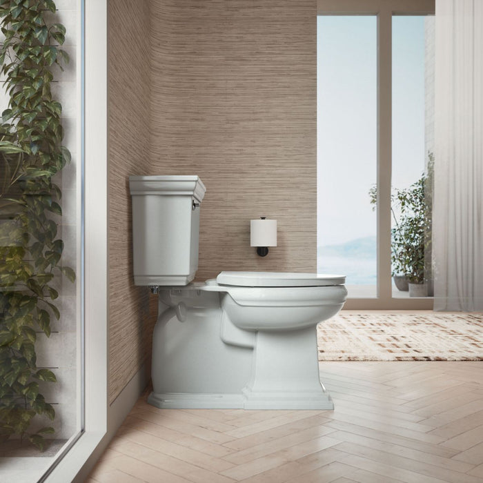 KOHLER K-26801 Impro ReadyLatch Quiet-Close elongated toilet seat, ice grey - view 3