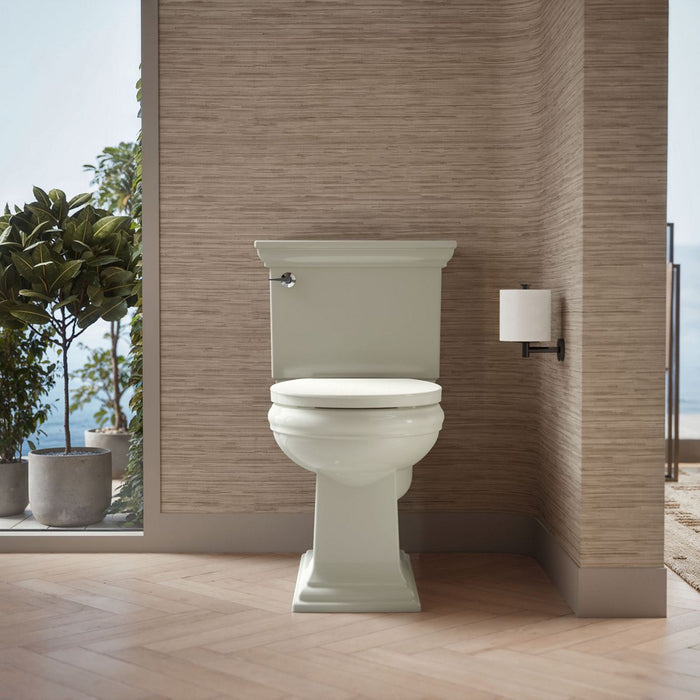 KOHLER K-26802 Impro ReadyLatch Quiet-Close round-front toilet seat