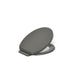 KOHLER K-26802 Impro ReadyLatch Quiet-Close round-front toilet seat, thunder grey - view 5