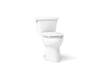 KOHLER K-26813-0 Highline One-piece Elongated Toilet, 1.28 GPF, white