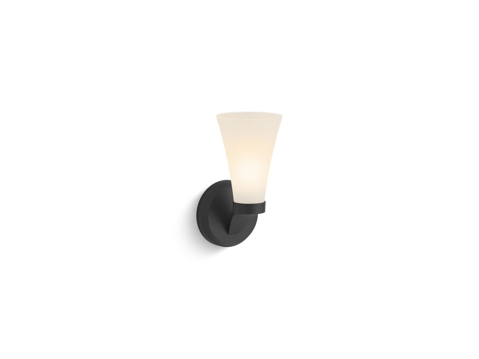 KOHLER K-26846-SC01 Simplice One-light sconce, matte black - view 3