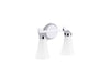 KOHLER K-26847-SC02 Simplice Two-light sconce, polished chrome - view 2
