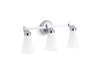 KOHLER K-26848-SC03 Simplice Three-light sconce, polished chrome - view 2